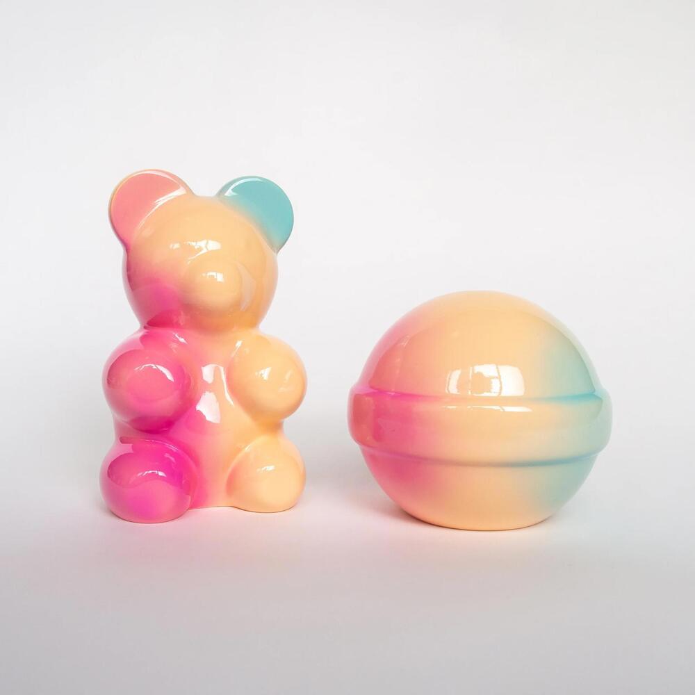 Robynblair Candy Piggy Bank Set - Strawberry Sherbet - New in box